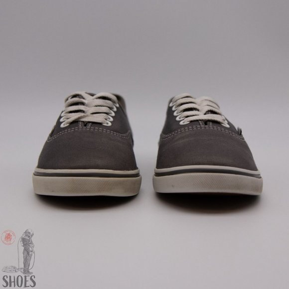 Vans Authentic Grey Lace ups Women's Size 9 - Picture 2 of 12